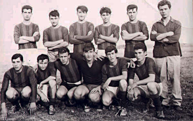 Squadra di calcio anni '70